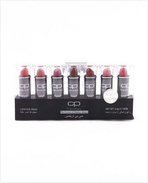 CP TRENDIES PAINTED LOVE LIPSTICK PACK 7PCS