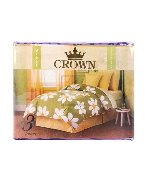 CROWN 3PCS DOUBLE BED SET #101159