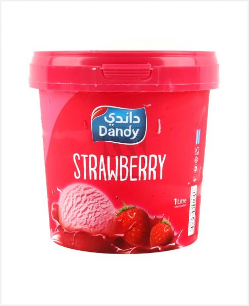 Dandy Strawberry Ice Cream 1ltr