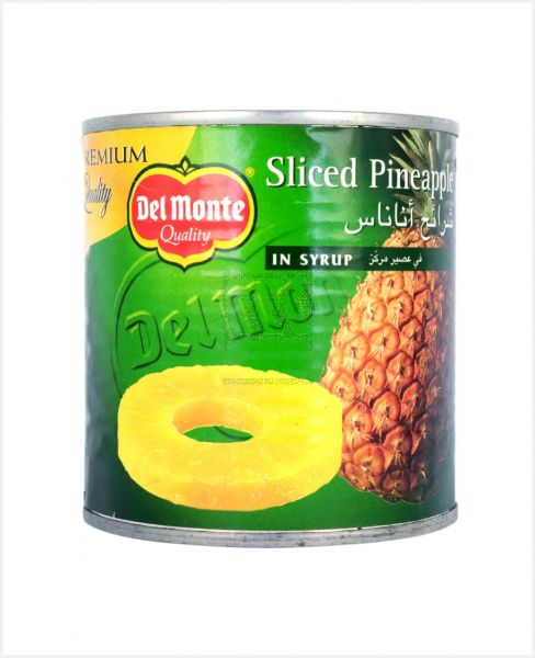 DEL MONTE SLICED PINEAPPLE IN SYRUP 435GM
