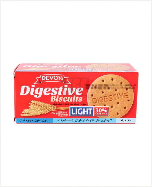 Devon Light Digestive Biscuits 250gm