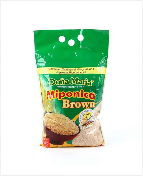 DONA MARIA MIPONICA BROWN RICE 2KG