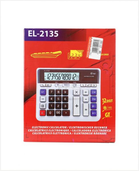 ELECTRONIC CALCULATOR  EL 2135
