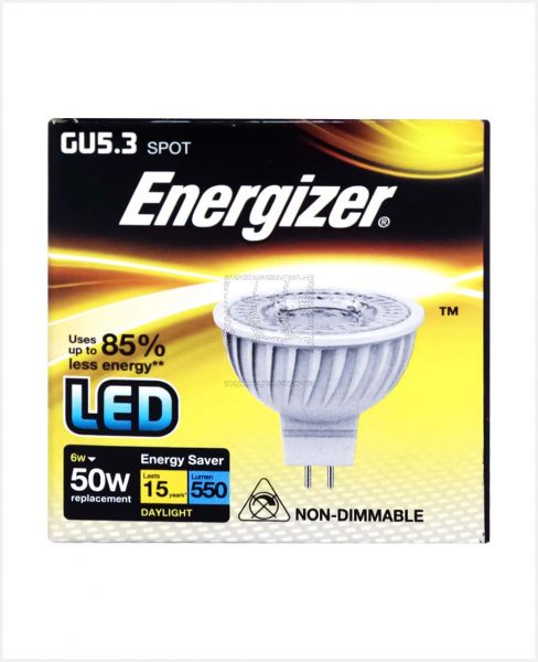 ENERGIZER LED SPOT LIGHT DAYLIGHT 6W GU5.3 #S10921