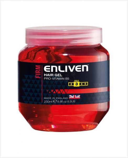 ENLIVEN FIRM (RED) HAIR GEL 250ML