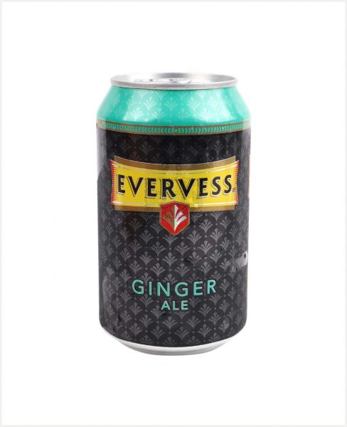 EVERVESS GINGER ALE CAN 330ML