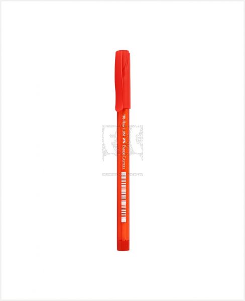 FABER-CASTELL BALL PEN TRI-FLOW RED 1.0M #143321
