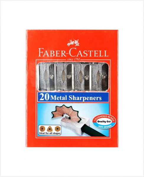 FABER CASTELL METAL SHARPNER #183100