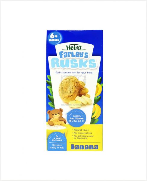 FARLEY'S RUSKS BANANA 150GM HA907