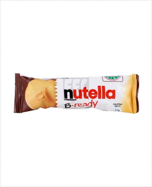 FERRERO NUTELLA B-READY WAFER FILLED WITH NUTELLA 22GM