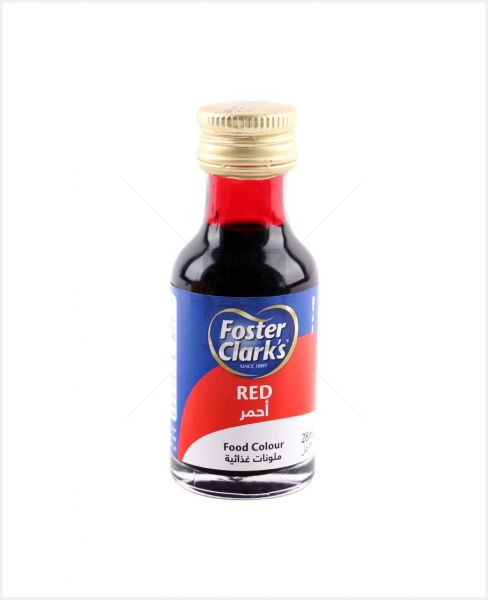FOSTER CLARK'S  FOOD COLOR RED 28ML