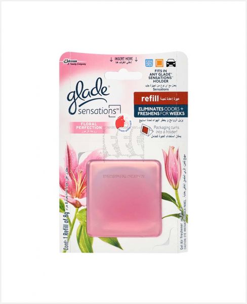 GLADE SENSATIONS REFILL FLORAL PERFECTION 8GM
