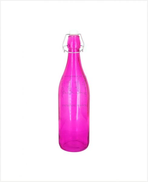 GLASS BOTTLE WITH CLIP TOP 1LTR #50094-1P