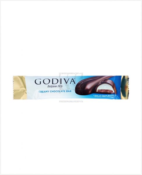 GODIVA CREAMY CHOCOLATE BAR 35GM