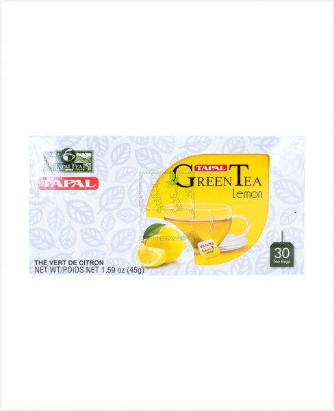GREEN TEA LEMON TEA BAGS 30PCS 45GM