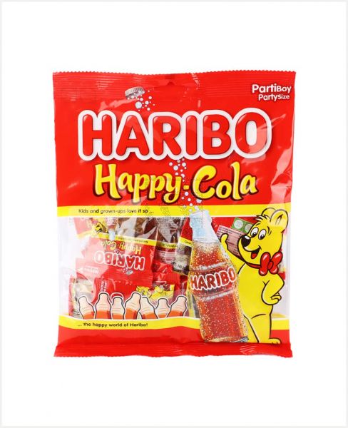HARIBO HAPPY COLA JELLY CANDY 200GM