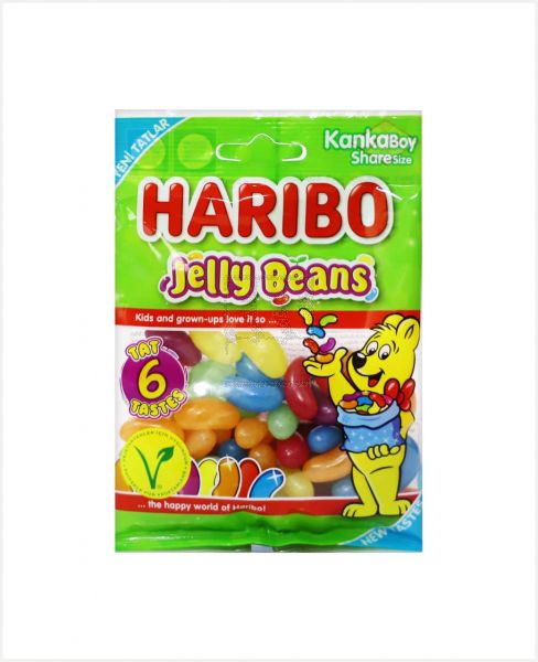 HARIBO JELLY BEANS CANDY 80GM