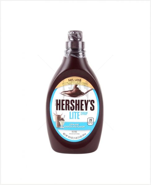 HERSHEY'S CHOCOLATE LITE SYRUP 524GM (18.5OZ)