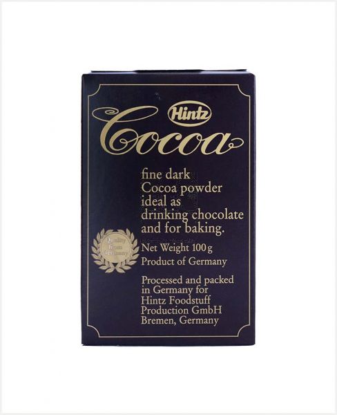 HINTZ FINE DARK COCOA POWDER 100GM