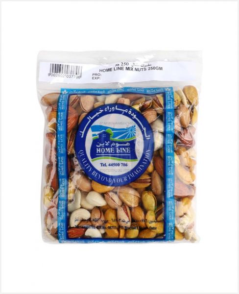 HOME LINE MIX NUTS 250GM