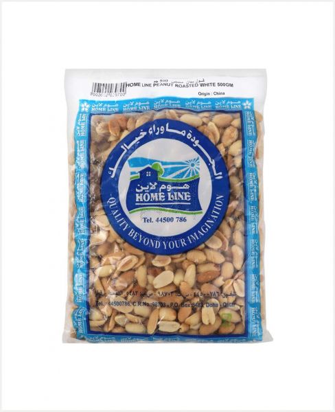 HOME LINE PEANUT ROSTED WHITE 500GM