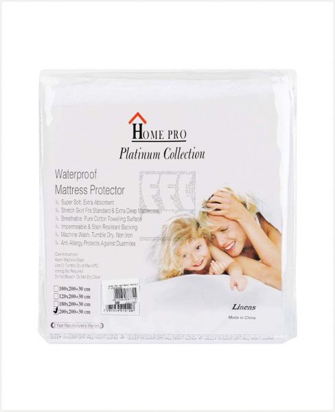 HOME PRO MATTRESS PROTECTOR 200X200CM