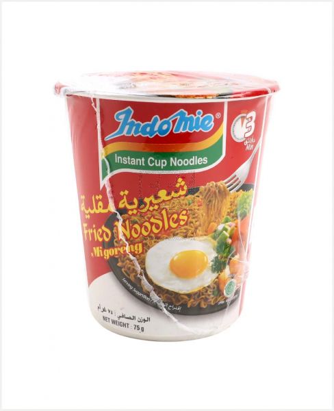 Indomie Instant Cup Fried Noodles Original 75gm