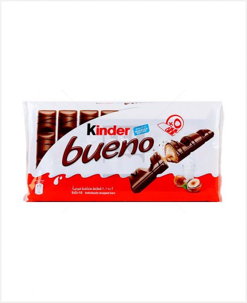 KINDER BUENO CHOCOLATE 5PKT X 43GM