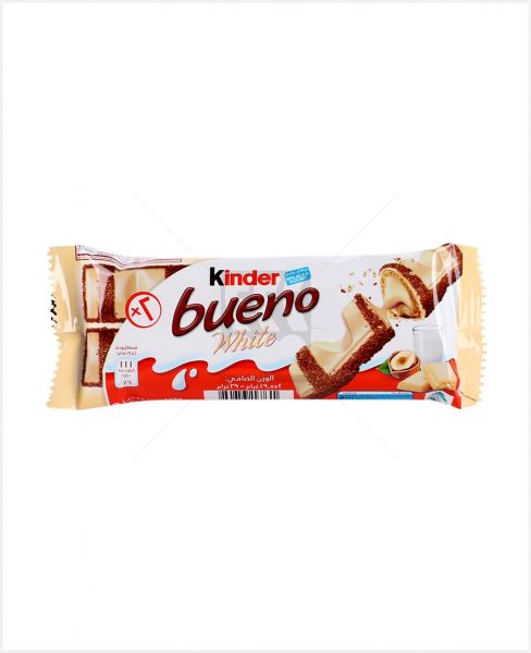 KINDER BUENO WHITE CHOCOLATE (2X19.5GM) 39GM