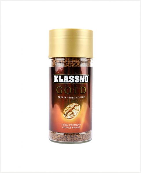 KLASSNO GOLD FREEZE DRIED COFFEE 100GM
