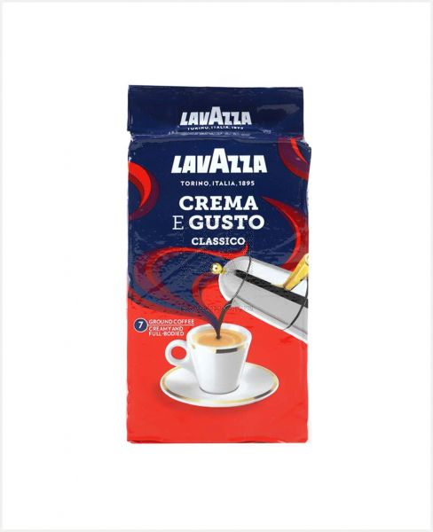 LAVAZZA CREMA E GUSTO CLASSICO COFFEE 250GM