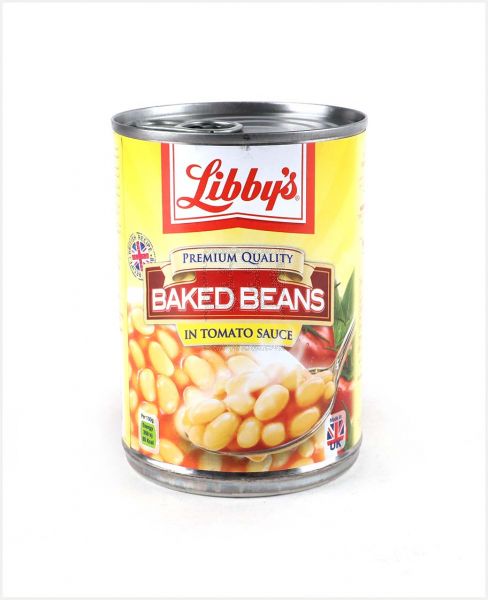 LIBBY'S BAKED BEANS IN TOMATO SAUCE 400GM