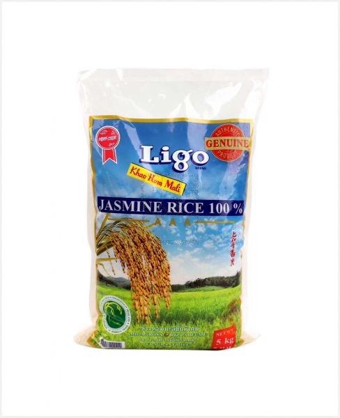 LIGO JASMINE RICE (100%) 5KG