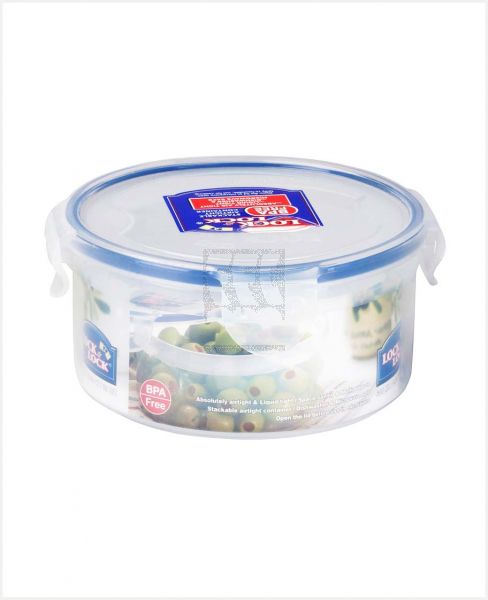 LOCKNLOCK STACKABLE AIRTIGHT CONTAINER ROUND 600ML HPL933