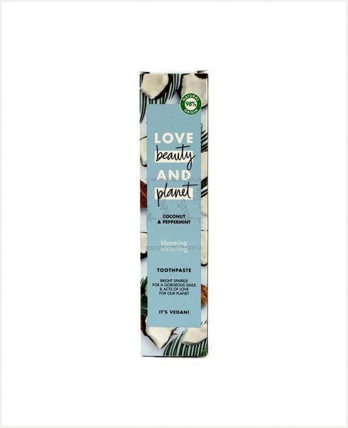 LOVE BEAUTY AND PLANET BLOOMING WHITENING TOOTHPASTE 75ML