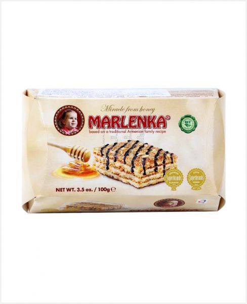 MARLENKA HONEY CAKE WITH WALNUTS 100GM