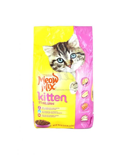 MEOW MIX KITTEN FOOD 1.43KG
