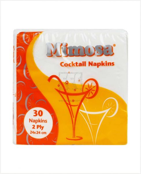 MIMOSA COCKTAIL NAPKINS 30TISSUES