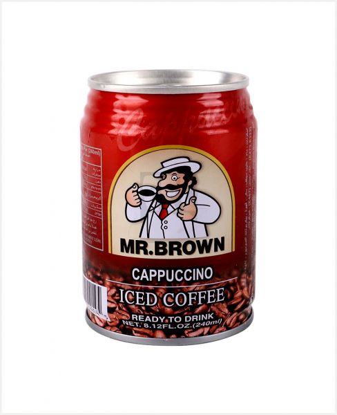 MR.BROWN CAPPUCCINO ICED COFFEE 240ML