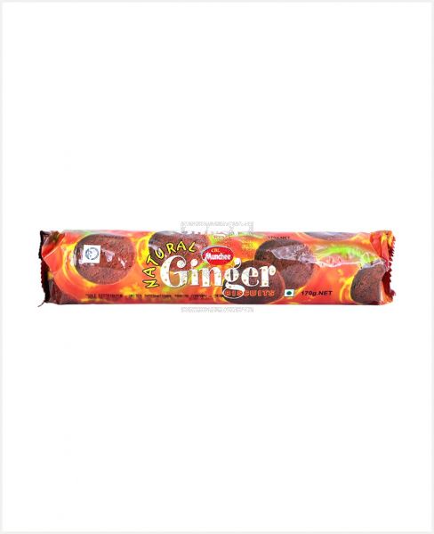 MUNCHEE GINGER BISCUITS 170GM