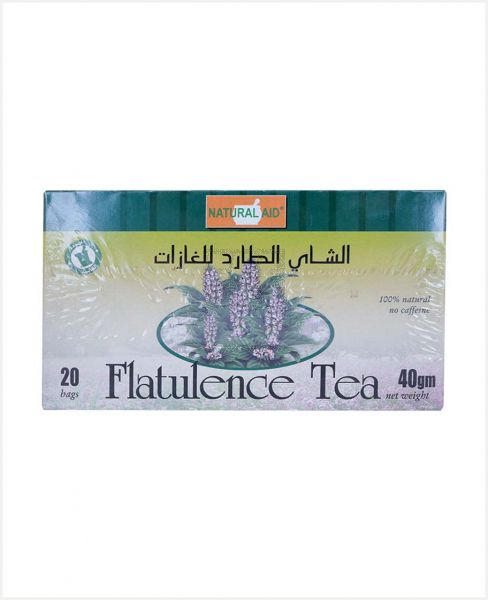 NATURAL AID FLATULENCE TEA 20 BAGS 40GM