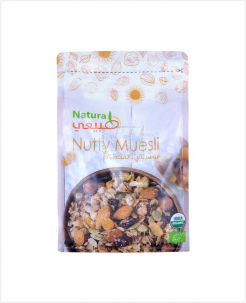 NATURAL NUTTY MUESLI 400GM