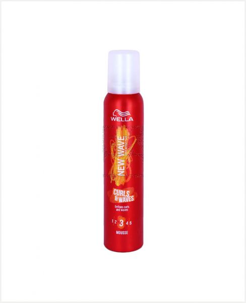 NEW WAVE TWIRL IT HEAT PROTECTION CURL MOUSSE 200ML #PW044