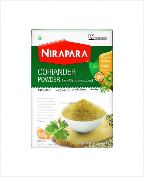 NIRAPARA CORIANDER POWDER BOX 200GM
