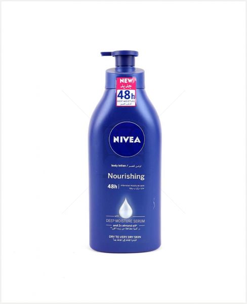 NIVEA BODY LOTION NOURISHING DRY SKIN 625ML