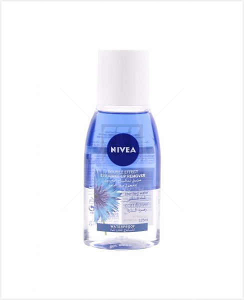 NIVEA DOUBLE EFFECT EYE MAKE-UP REMOVER 125ML #81182