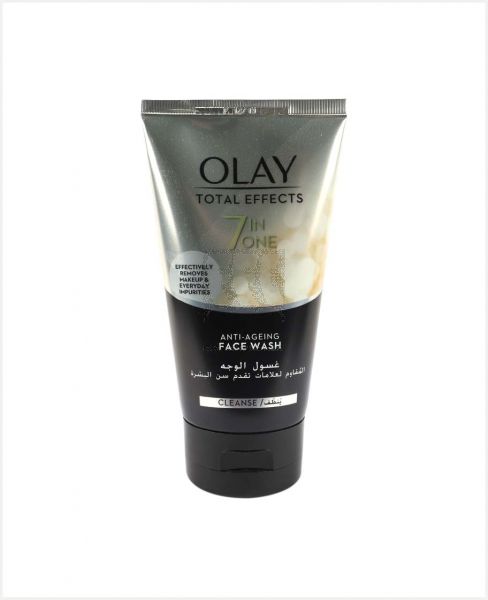 OIL OF OLAY TOTAL EFFECT FACE WASH 150ML #PG472-0