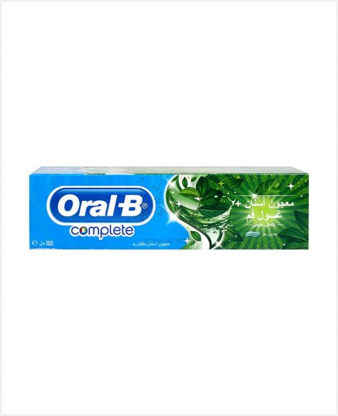 ORAL-B COMPLETE TOOTHPASTE MOUTHWASH & WHITENING 100ML OB041