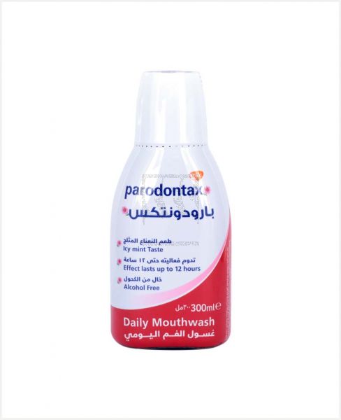 PARODONTAX MOUTH WASH FLUORIDE 300ML