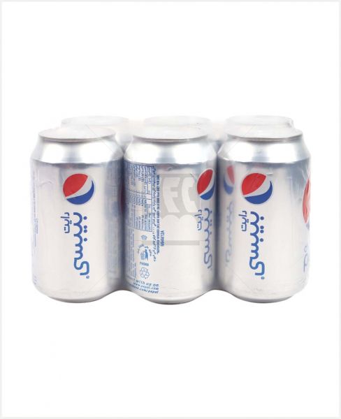 PEPSI DIET CAN 330ML 6PACK